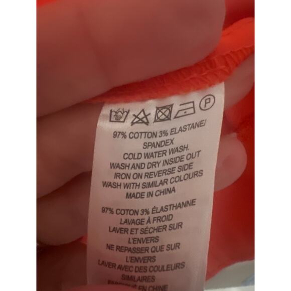 French Connection Orange Poplin Short Dress, Size 6, KB423 - Picture 4 of 5